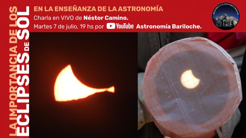 Charla: La importancia de los eclipses de sol en la ense&ntilde;anza de la astronom&iacute;a