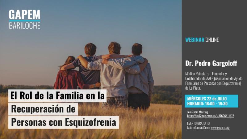 Webinar: el rol de la familia en la recuperaci&oacute;n de personas con esquizofrenia