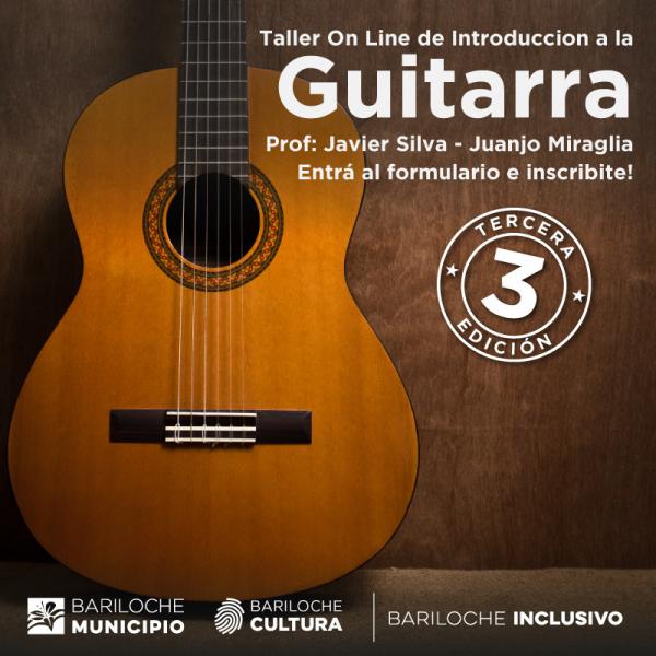 Taller online de introducci&oacute;n a la guitarra: 3&deg; edici&oacute;n