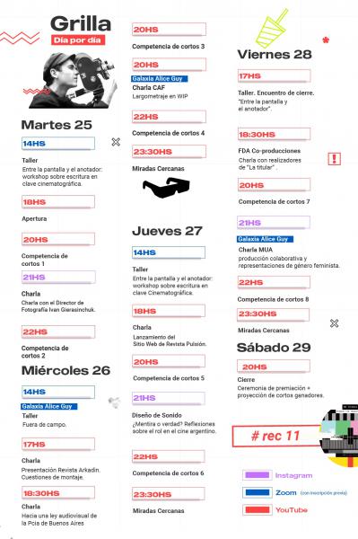 Festival REC: Programaci&oacute;n completa