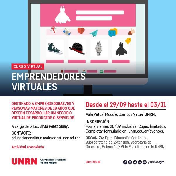 Curso: emprendedores virtuales