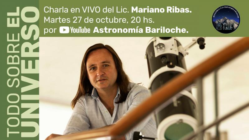 Nueva charla virtual en vivo: Todo sobre el Universo