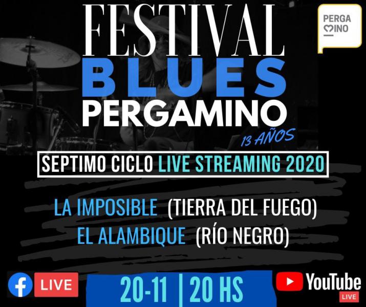 El Alambique en el  Festival BLUES Pergamino