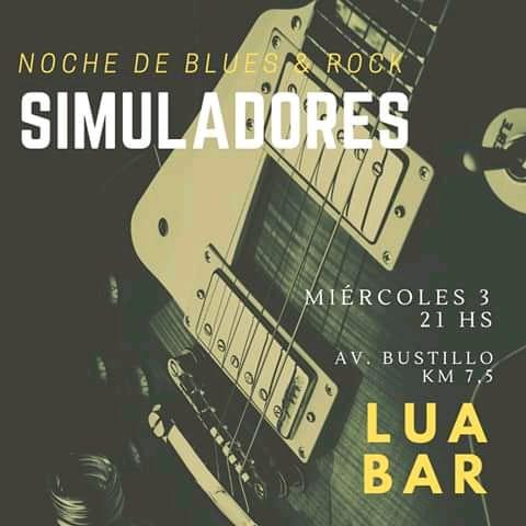 SIMULADORES noche de blues & rock