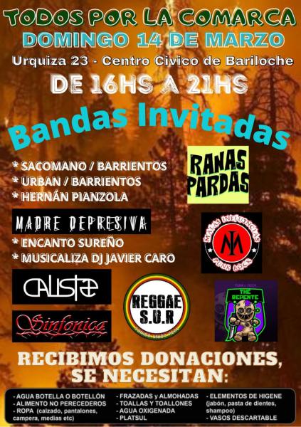 Todos por la Comarca - Bandas invitadas