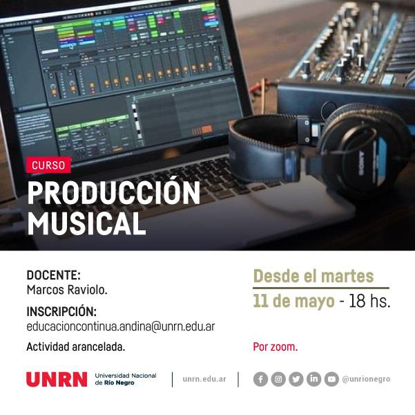 Curso de producci&oacute;n musical