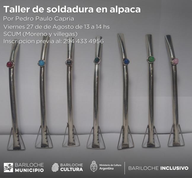 Taller libre y gratuito de Soldadura en Alpaca