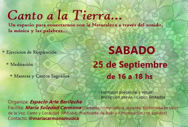 Taller: Canto a la tierra