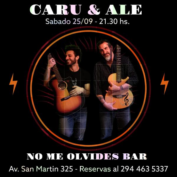 Caru & Ale en vivo