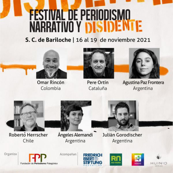 Bariloche ser&aacute; sede del Primer Festival de Periodismo Narrativo y Disidente