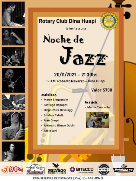 Noche de Jazz en Dina Huapi 