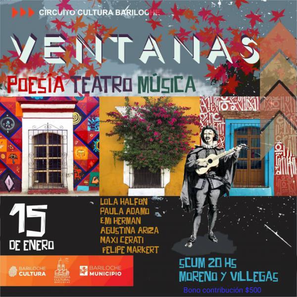 Ventanas - Poes&iacute;a, teatro, m&uacute;sica