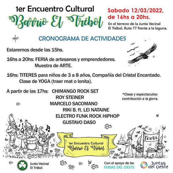 1&ordm; Encuentro Cultural Barrio El Trebol