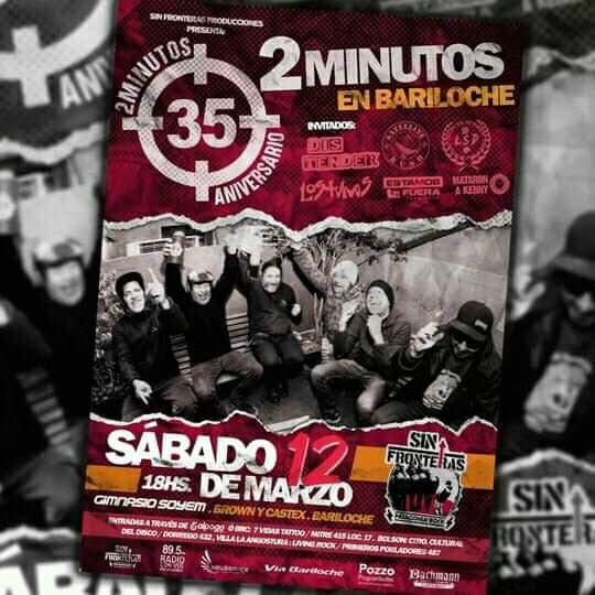 2 minutos festeja sus 35 a&ntilde;os de Punk Rock!