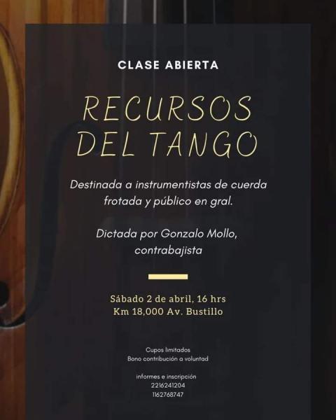 Recursos del tango