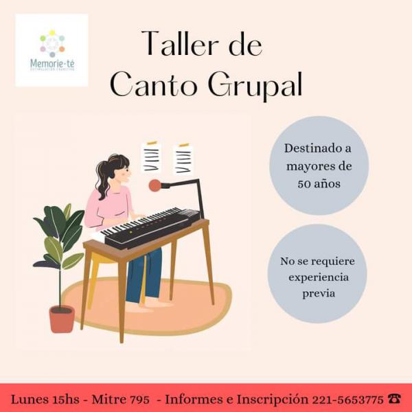 Taller de canto grupal