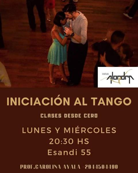 Iniciaci&oacute;n al tango