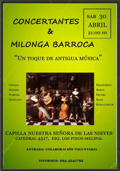 Concertantes y Milonga Barroca