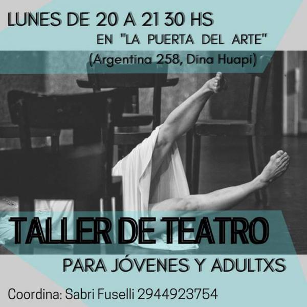 Taller de teatro para j&oacute;venes y adultos