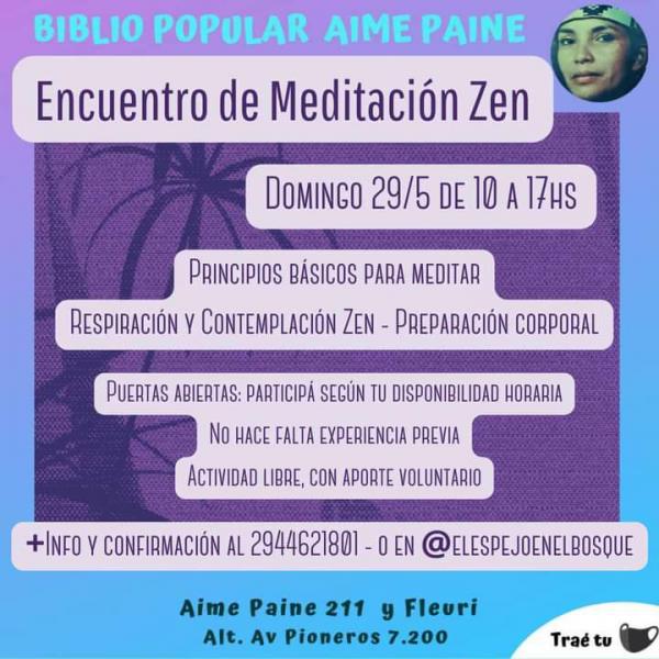 Encuentro de meditaci&oacute;n zen