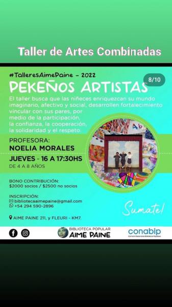 Taller de Artes Combinadas Peke&ntilde;os Artistas