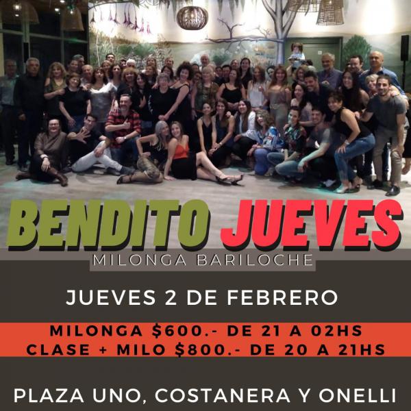  BENDITO JUEVES MILONGA BARILOCHE