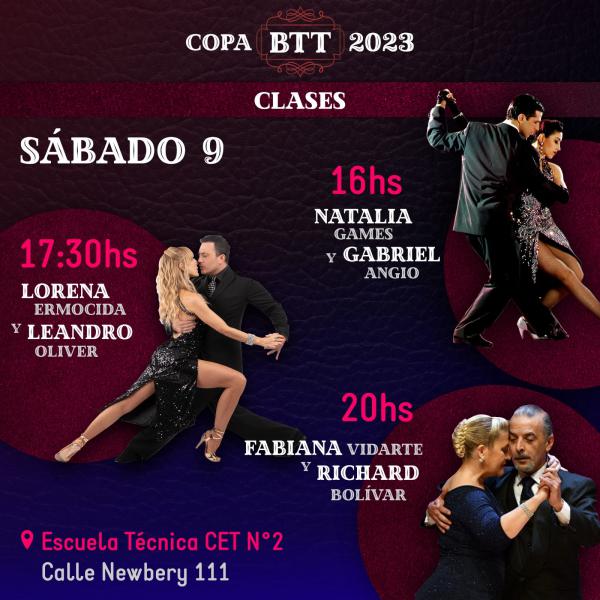 FESTIVAL DE TANGO Y COMPETENCIA EN BARILOCHE - Sabado 9/12