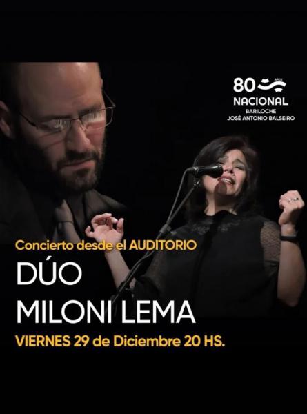  Concierto desde el AUDITORIO D&Uacute;O MILONI LEMA