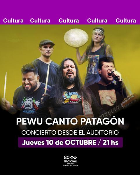 Concierto desde el Auditorio:  Pewu Canto Patag&oacute;n 