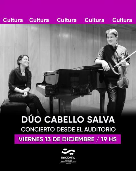 Concierto desde el Auditorio: D&uacute;o Cabello Salva