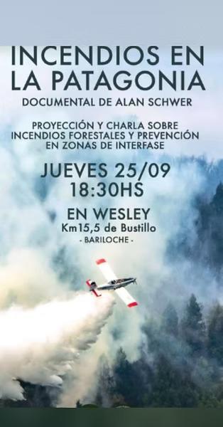 INCENDIOS EN LA PATAGONIA DE ALAN SCHWER