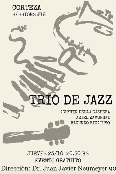 CORTEZA SESSIONS #18 TRIO DE JAZZ