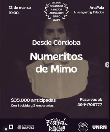 Festival DIONISIO: Numeritos de Mimo