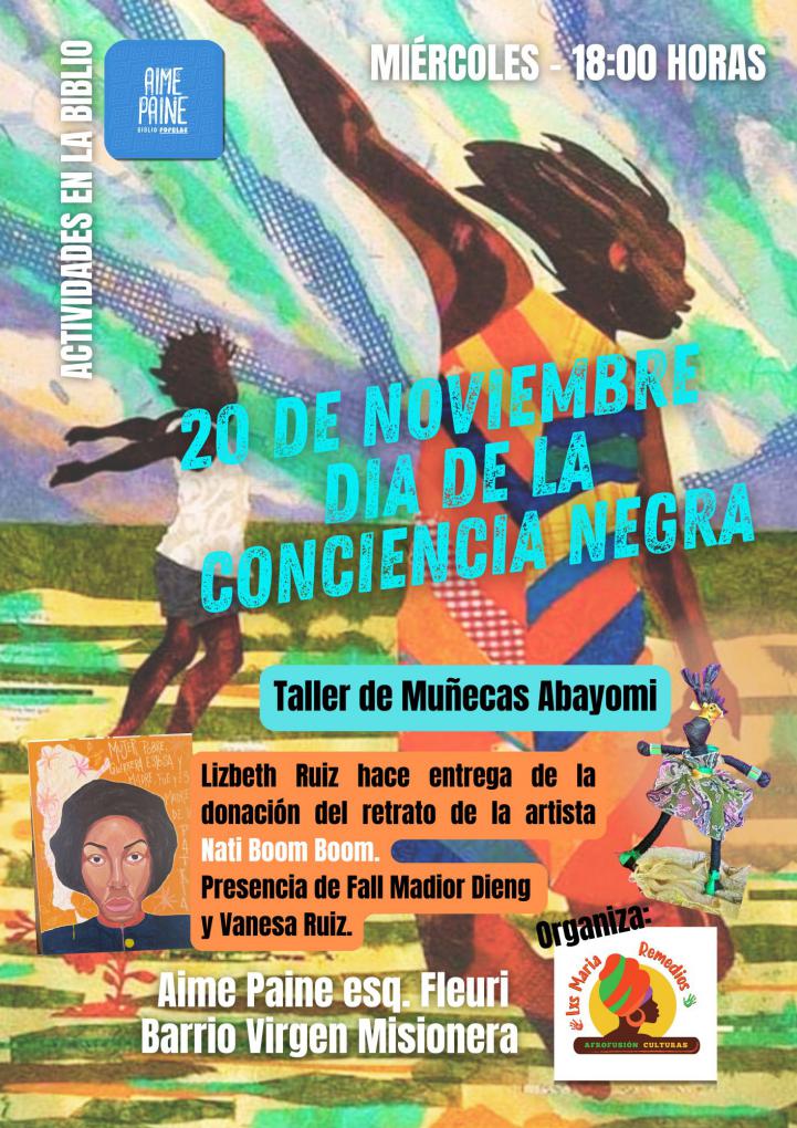 20 de noviembre D&iacute;a de la Conciencia Negra