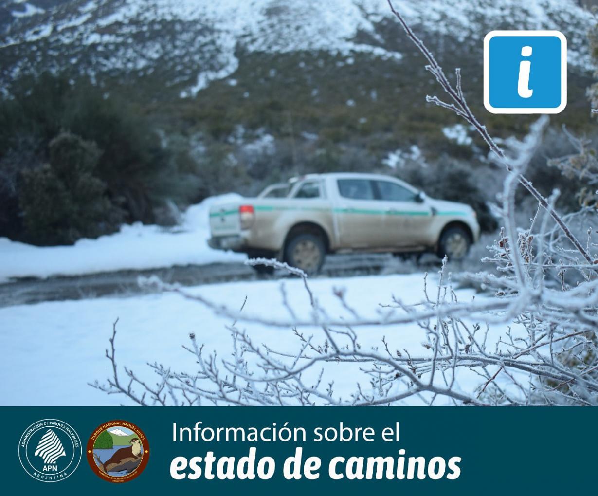 Estado de caminos en el Parque Nacional Nahuel Huapi 