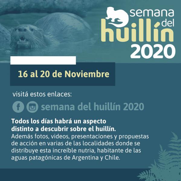 Semana del Huill&iacute;n 2020 