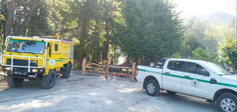 Trabajo interinstitucional para la prevenci&oacute;n de incendios forestales en Villa la Angostura