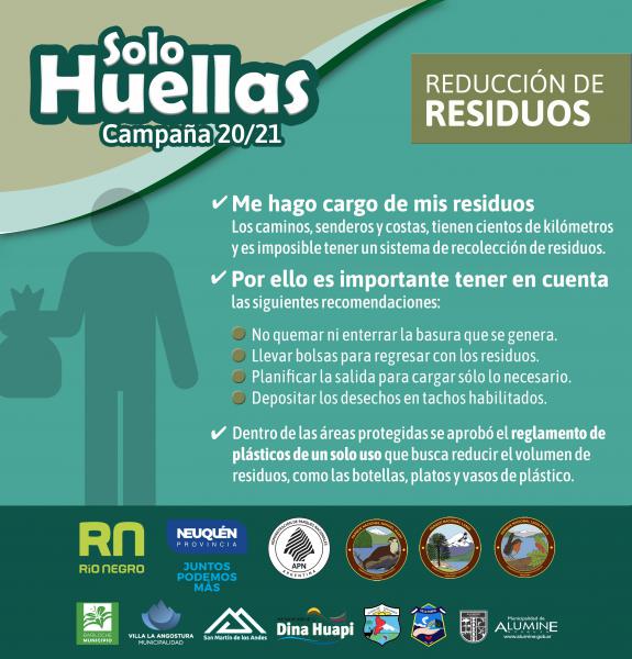 Campa&ntilde;a de prevenci&oacute;n Solo Huellas 20/21 Me hago cargo de mis residuos