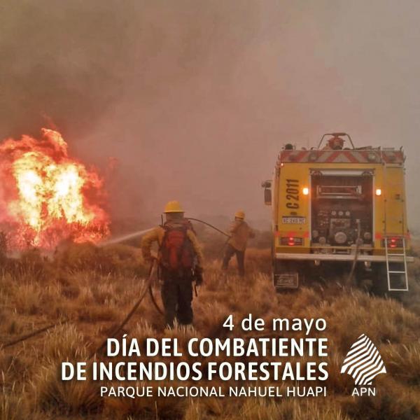 &iexcl;Feliz d&iacute;a a los y las combatientes de incendios forestales!