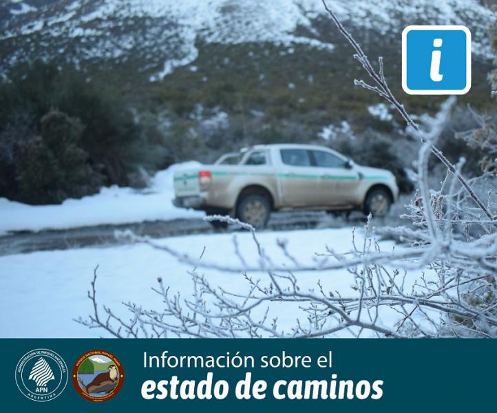 Estado de caminos en el Parque Nacional Nahuel Huapi