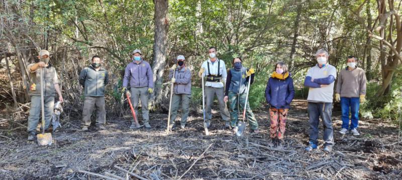 Control de especies ex&oacute;ticas invasoras y plantaci&oacute;n de nativas en la Seccional Guti&eacute;rrez