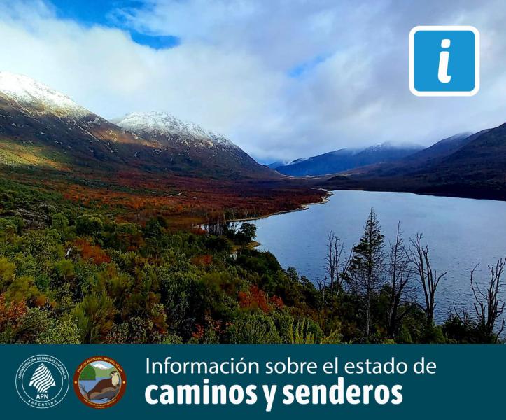 Estado de caminos y sendas en los Parque Nacionales Nahuel Huapi y Los Arrayanes