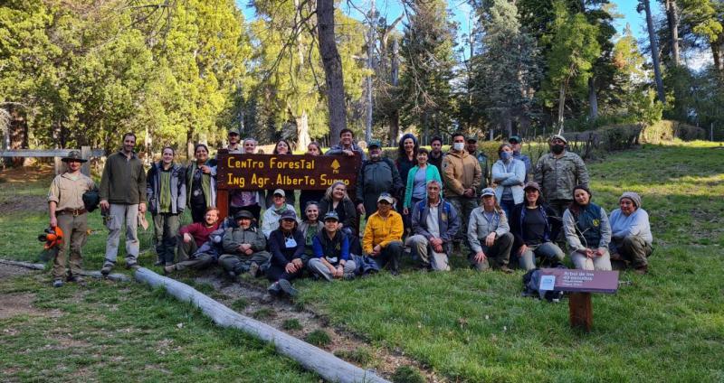 Tercer encuentro interno de trabajo e intercambio en Isla Victoria 