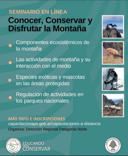 Nueva capacitaci&oacute;n Conocer, conservar y disfrutar la monta&ntilde;a