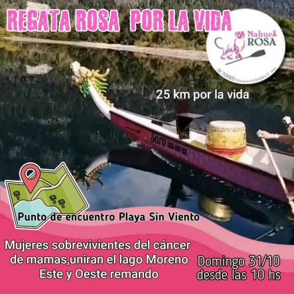 Regata Rosa por la vida