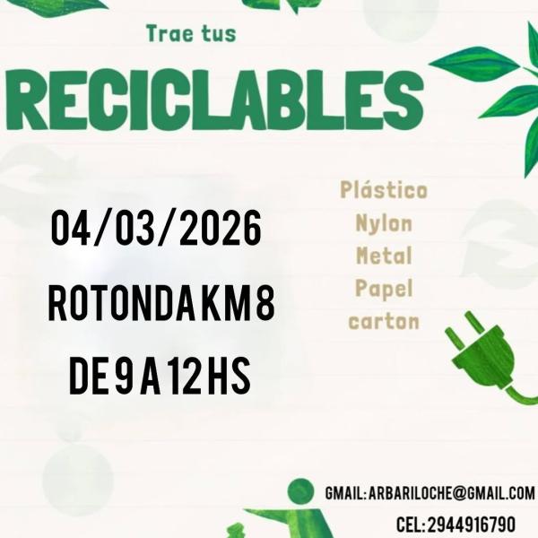 TRAE TUS RECICLABLES