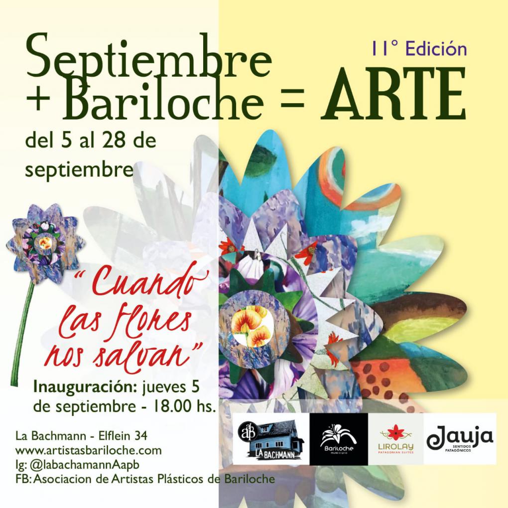 Septiembre +Bariloche =Arte