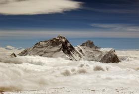 La  Expedici&oacute;n Mar del Plata al Himalaya no pudo coronar.