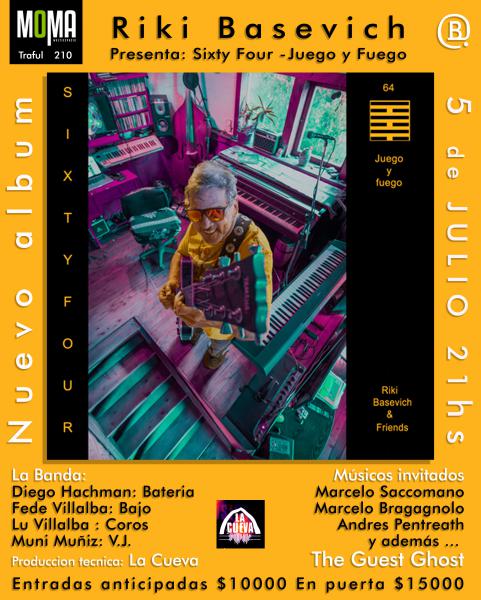 Riki Basevich presenta en MoMa: Sixty Four - Juego y Fuego