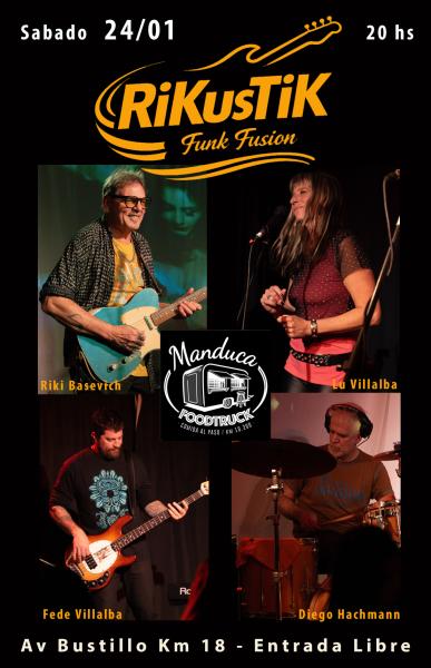 Rikustik presenta su nuevo disco en Manduca